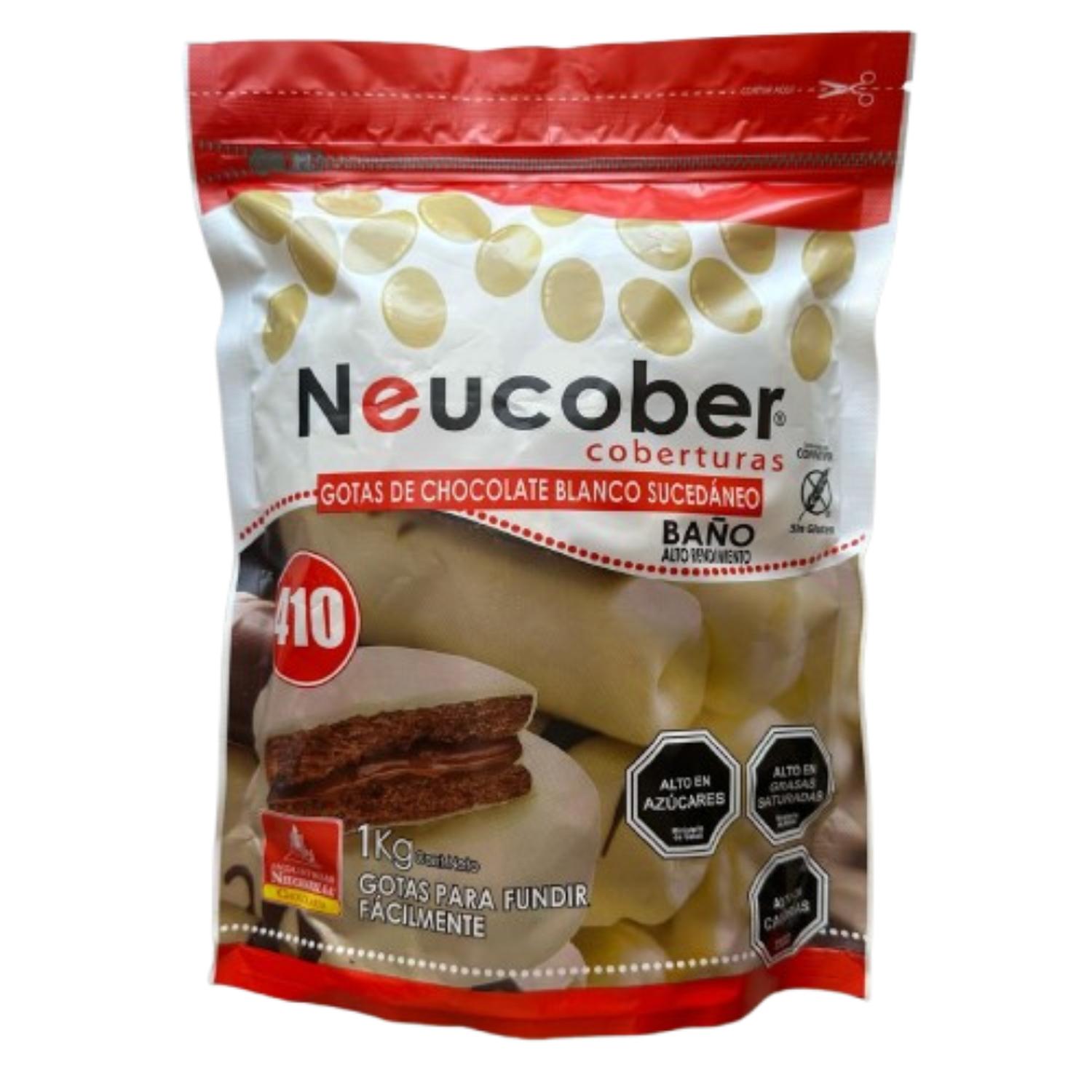 CHOCOLATES 410 GOTAS NEUCOBER SUCEDANEO BLANCO - 1