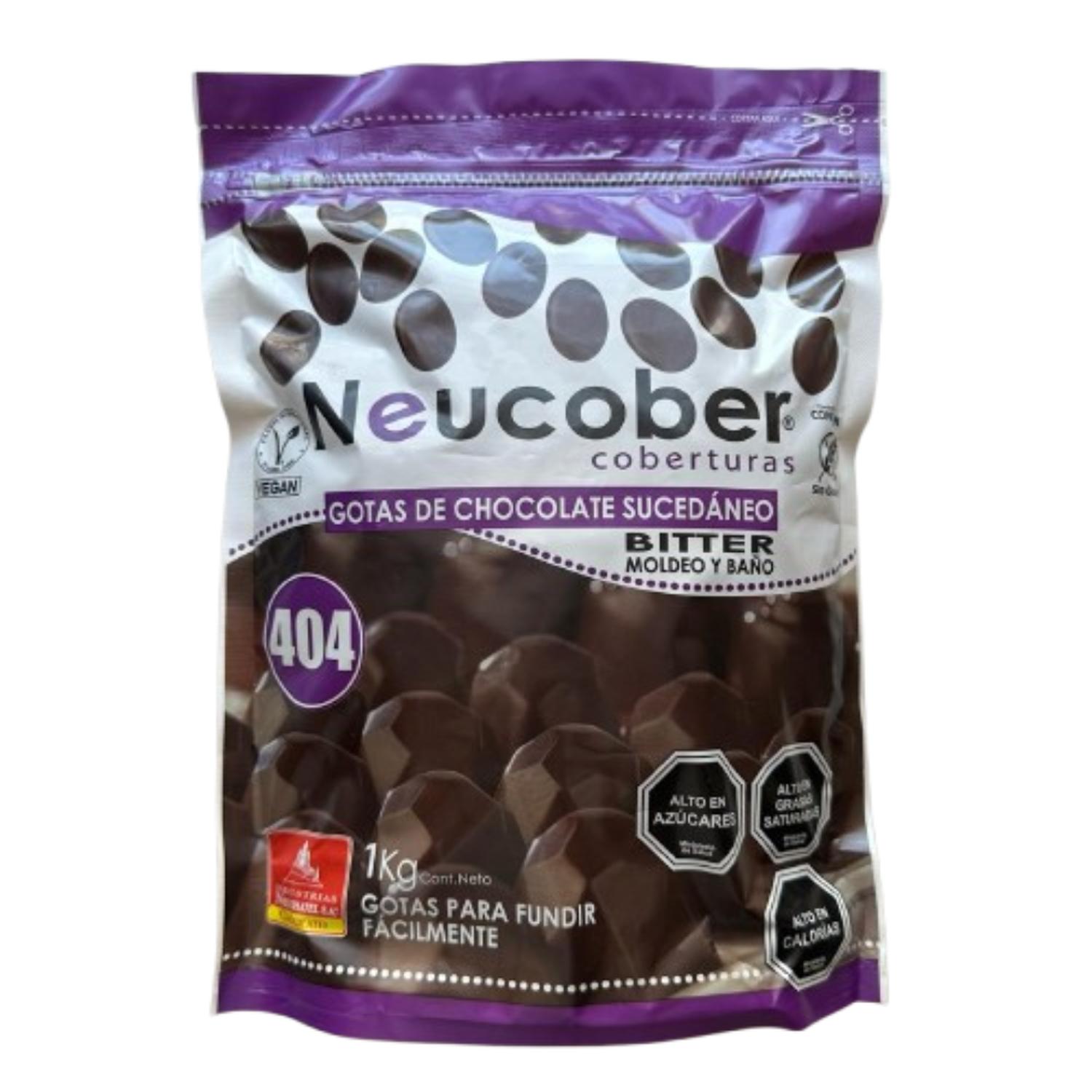 CHOCOLATES 404 GOTAS NEUCOBER SUCEDANEO BITTER - 1