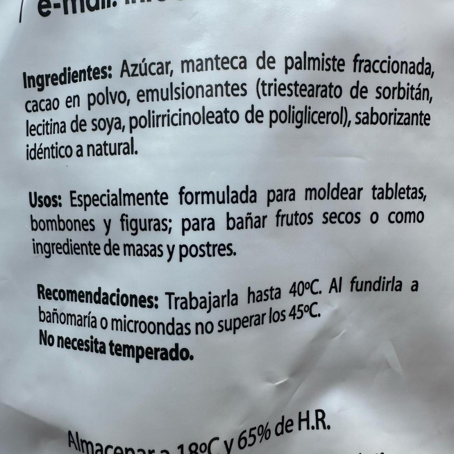 CHOCOLATES 404 GOTAS NEUCOBER SUCEDANEO BITTER - 3