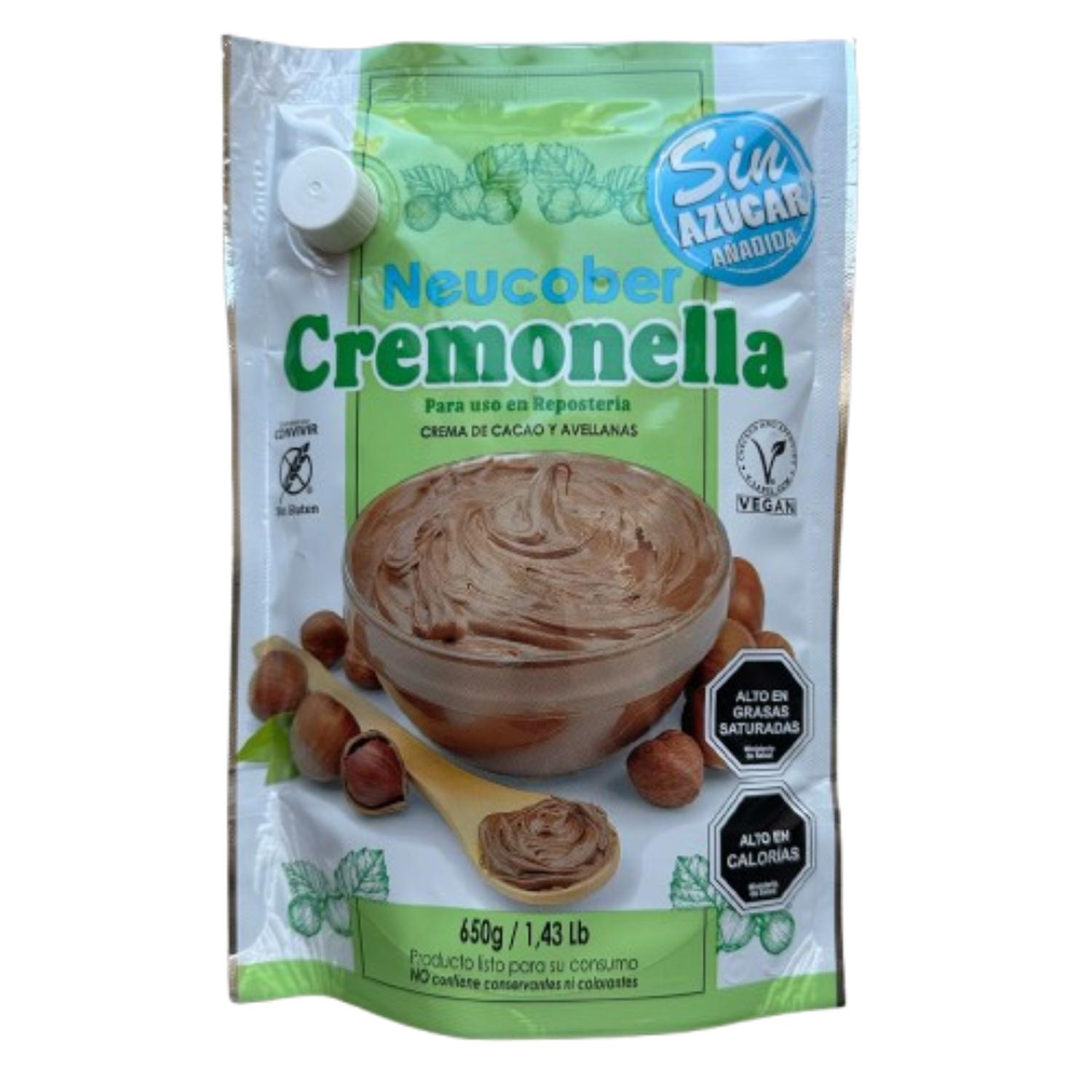 CREMA SIN AZÚCAR NEUCOBER AVELLANAS CREMONELLA - 1