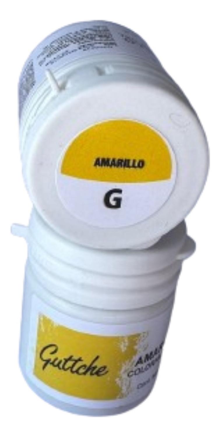 COLORANTE GEL EN COLOR AMARILLO GUTTCHE 20GR - 1