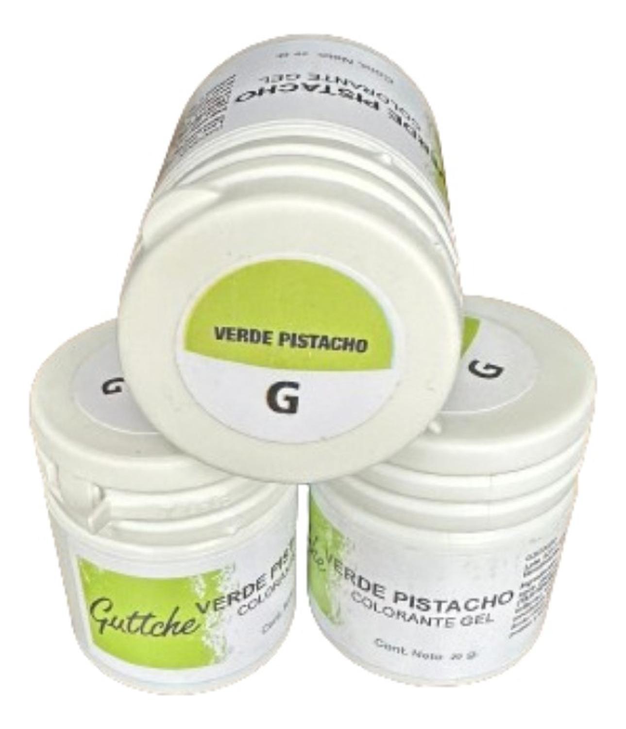 COLORANTE GEL VERDE PISTACHO GUTTCHE 20GR - 1