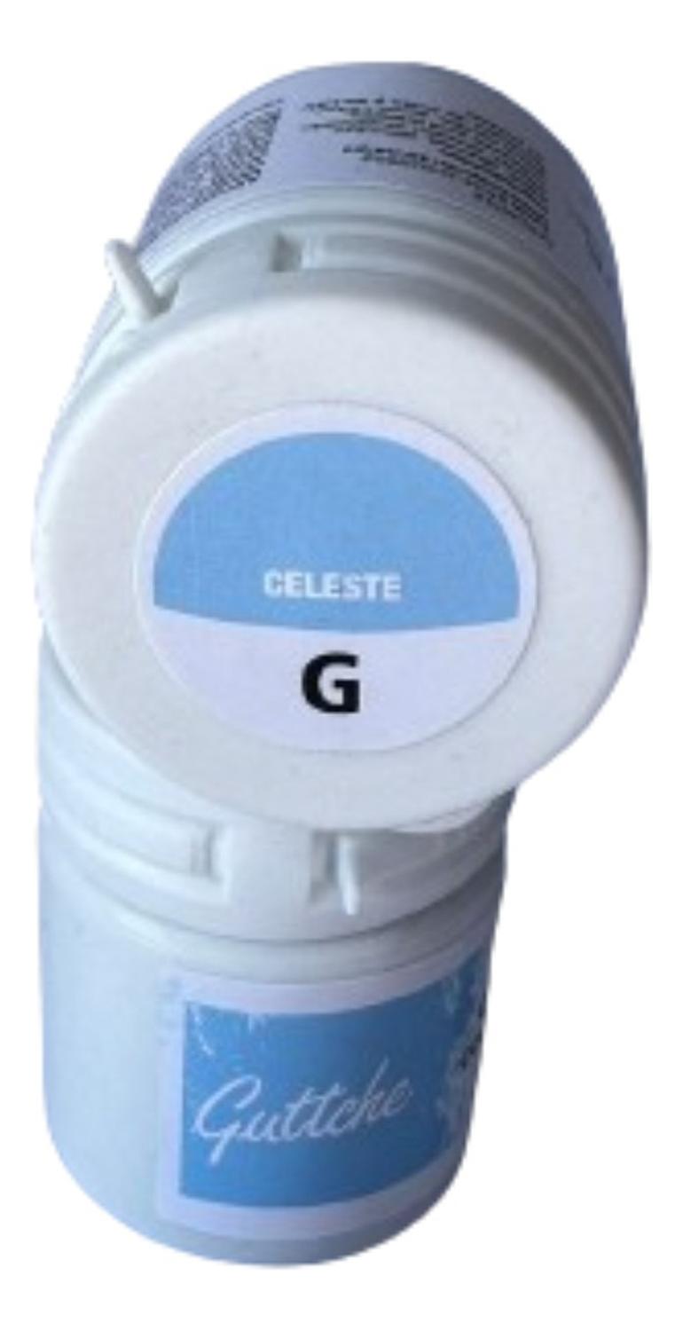 COLORANTE GEL CELESTE GUTTCHE 20GR - 1