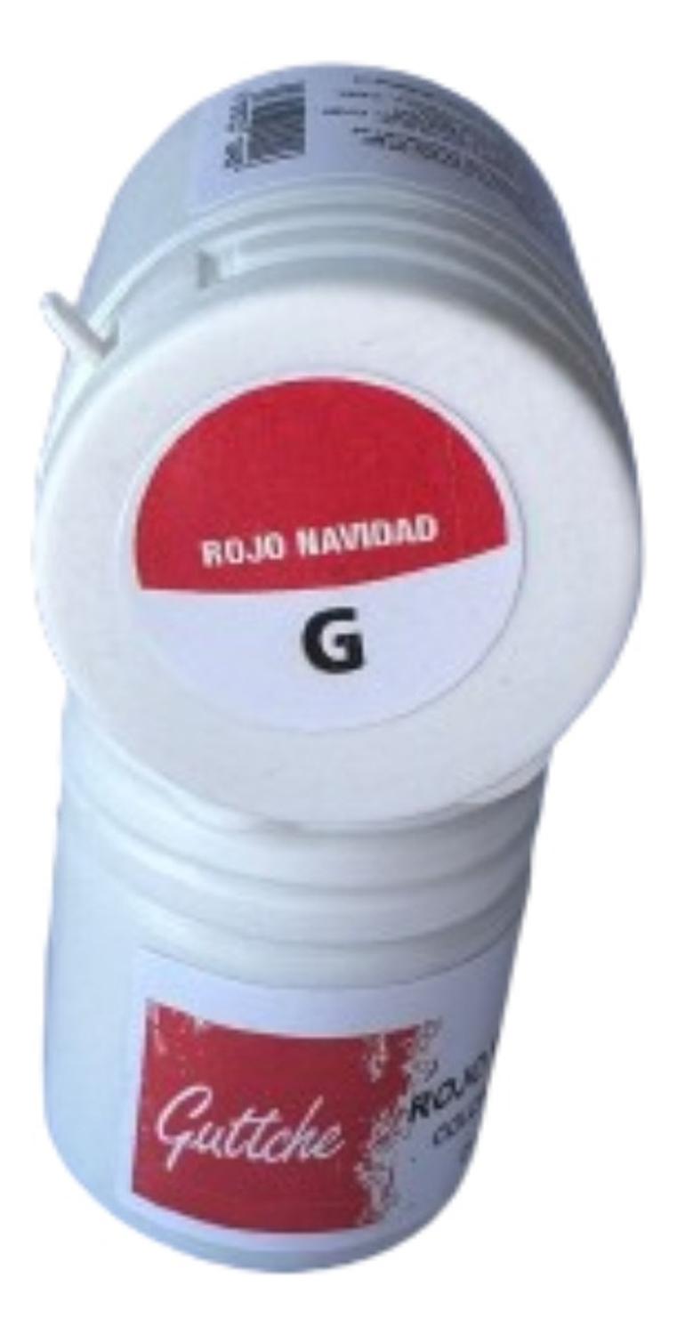 COLORANTE GEL EN COLOR ROJO NAVIDAD GUTTCHE 20GR - 1