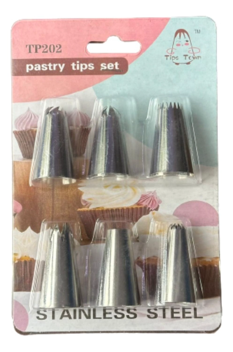 SET BOQUILLA MANGA MEDIANA 6 PCS - 1