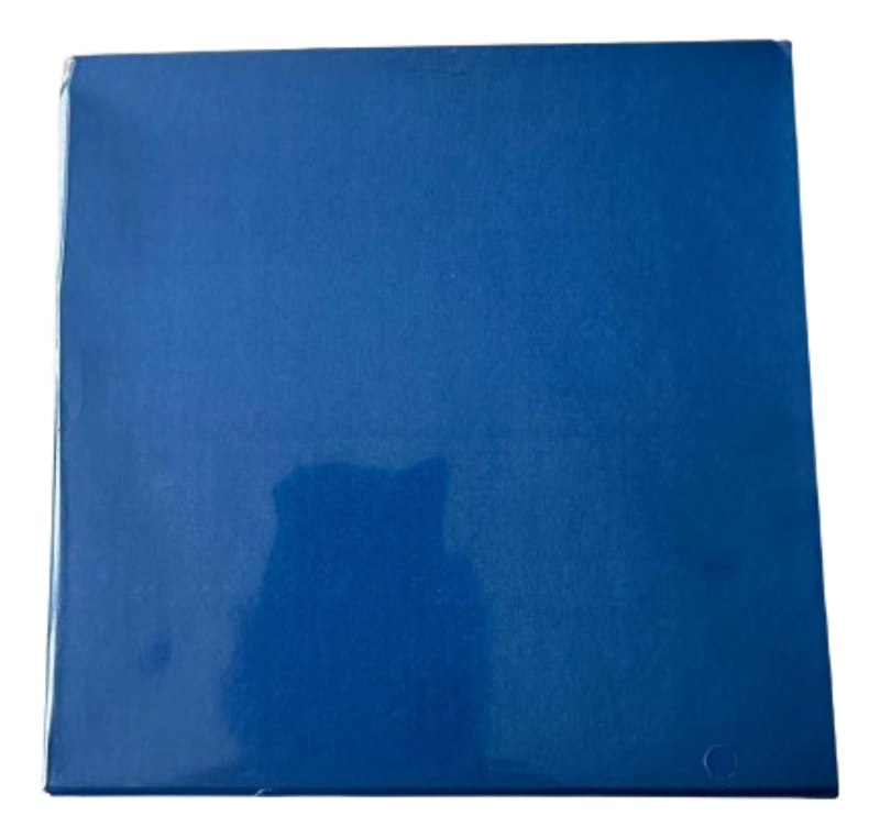 PAPEL ALFAJOR AZUL CERESINADO 100UN 14X14CM - 1