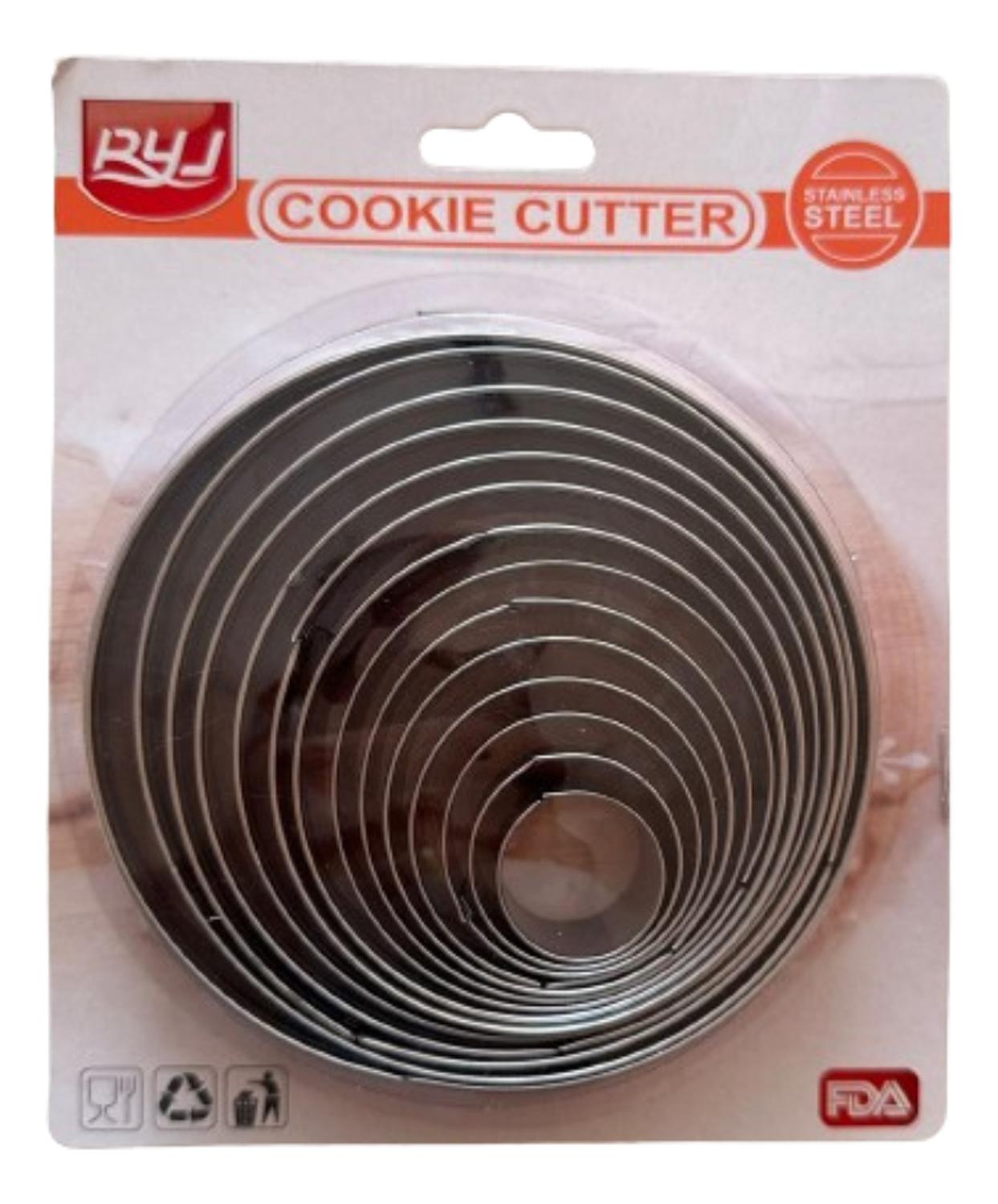 CORTADOR GALLETAS CIRCULAR 14 PCS - 1