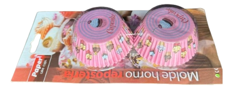CAPSULAS CUPCAKE DISEÑO C 'CUPCAKE' 100UN E110XIN52MM - 2