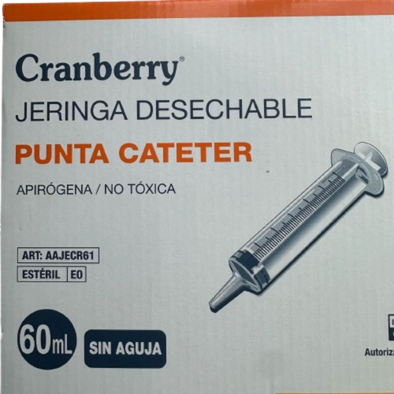 JERINGA ALIMENTACION PUNTA CATETER 60ML - 3