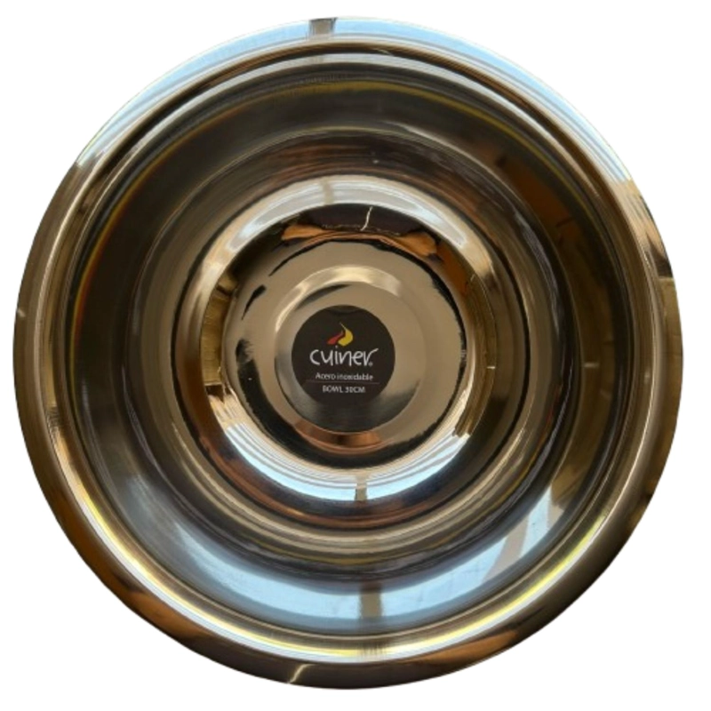 BOWL ACERO INOXIDABLE CUINER 30CM - 2