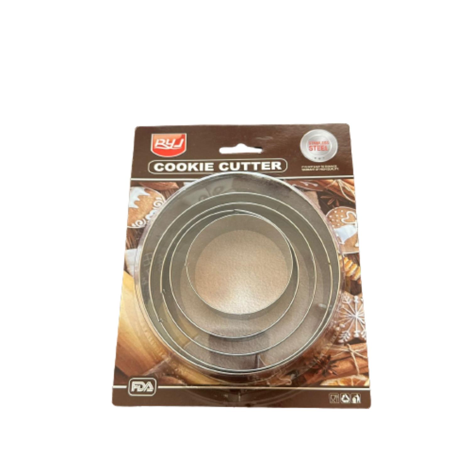 CORTADOR GALLETAS CIRCULAR 5 PCS - 1