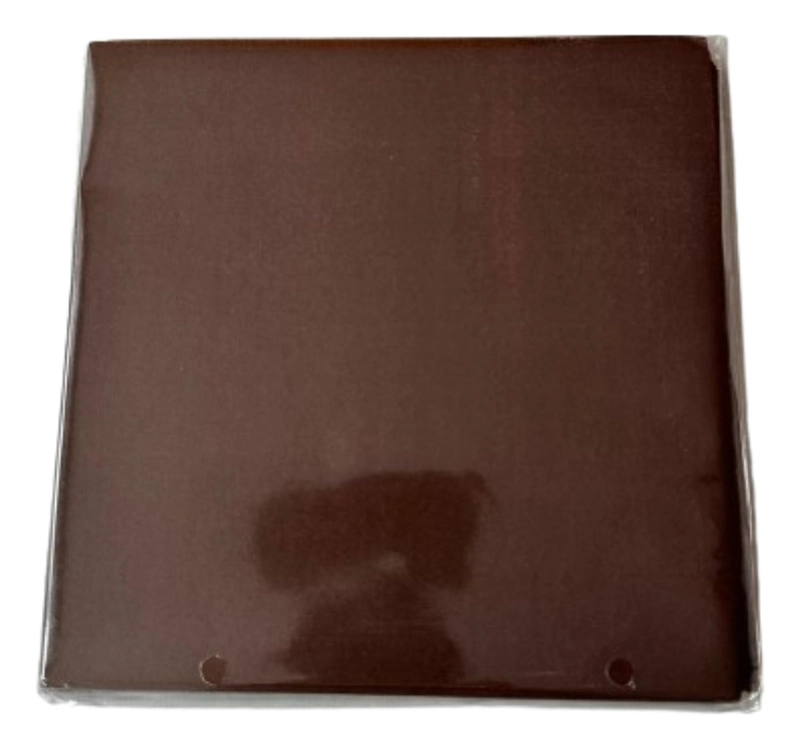PAPEL ALFAJOR CAFE CERESINADO 100UN 14X14CM - 1