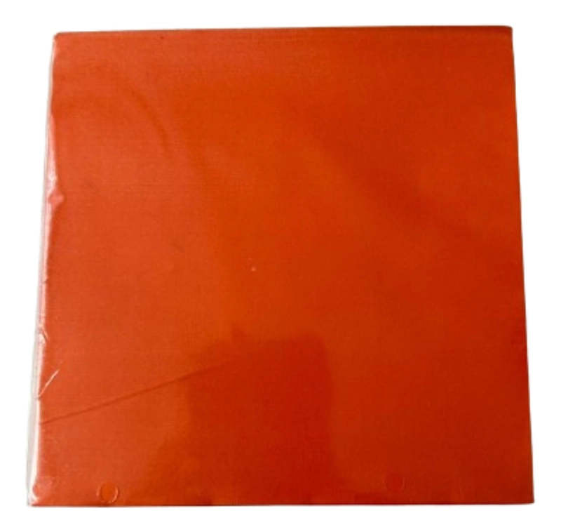 PAPEL ALFAJOR NARANJO CERESINADO 100UN 14X14CM - 1