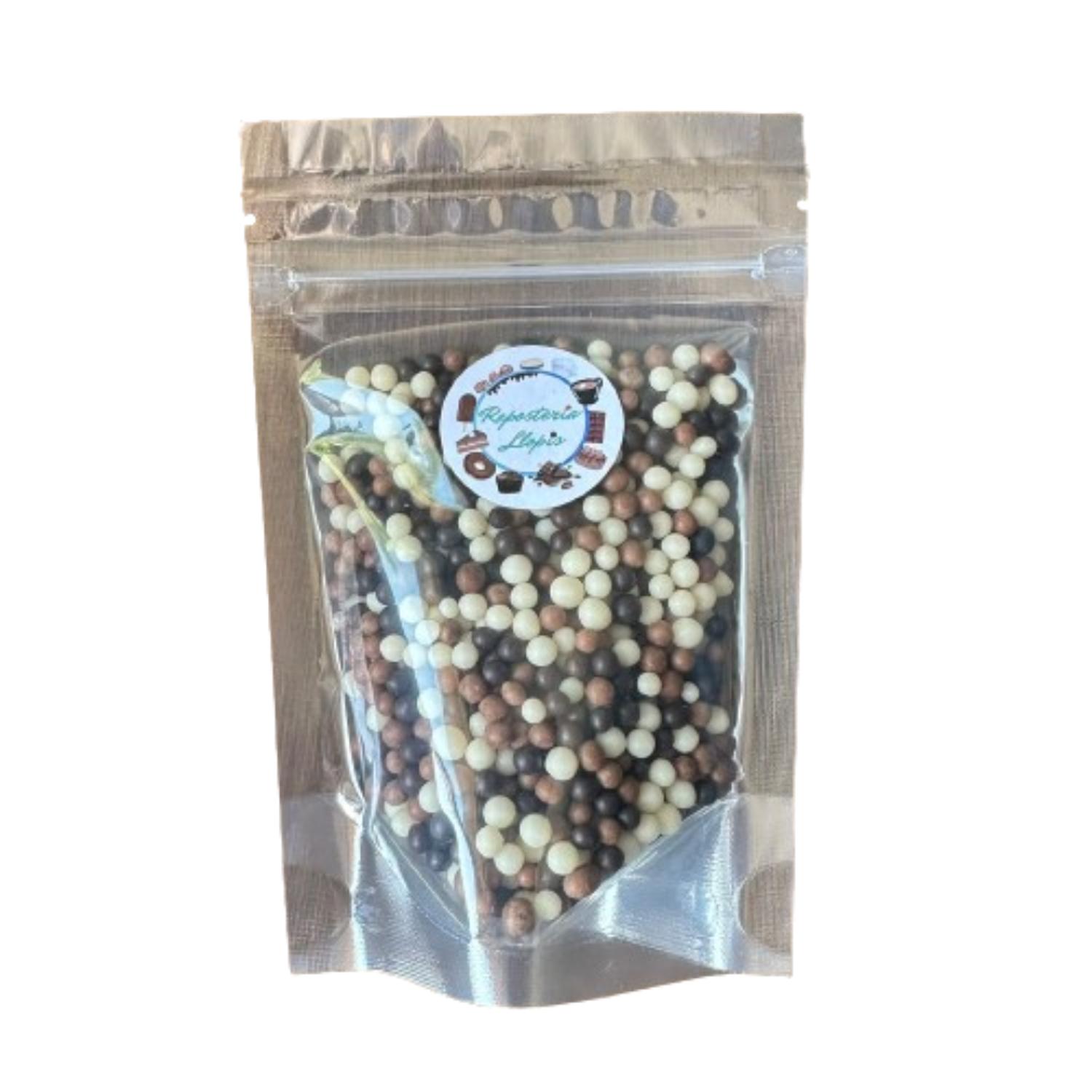 BOLITAS DE CEREAL B/N BAÑADOS EN CHOCOLATE 80GR - 2