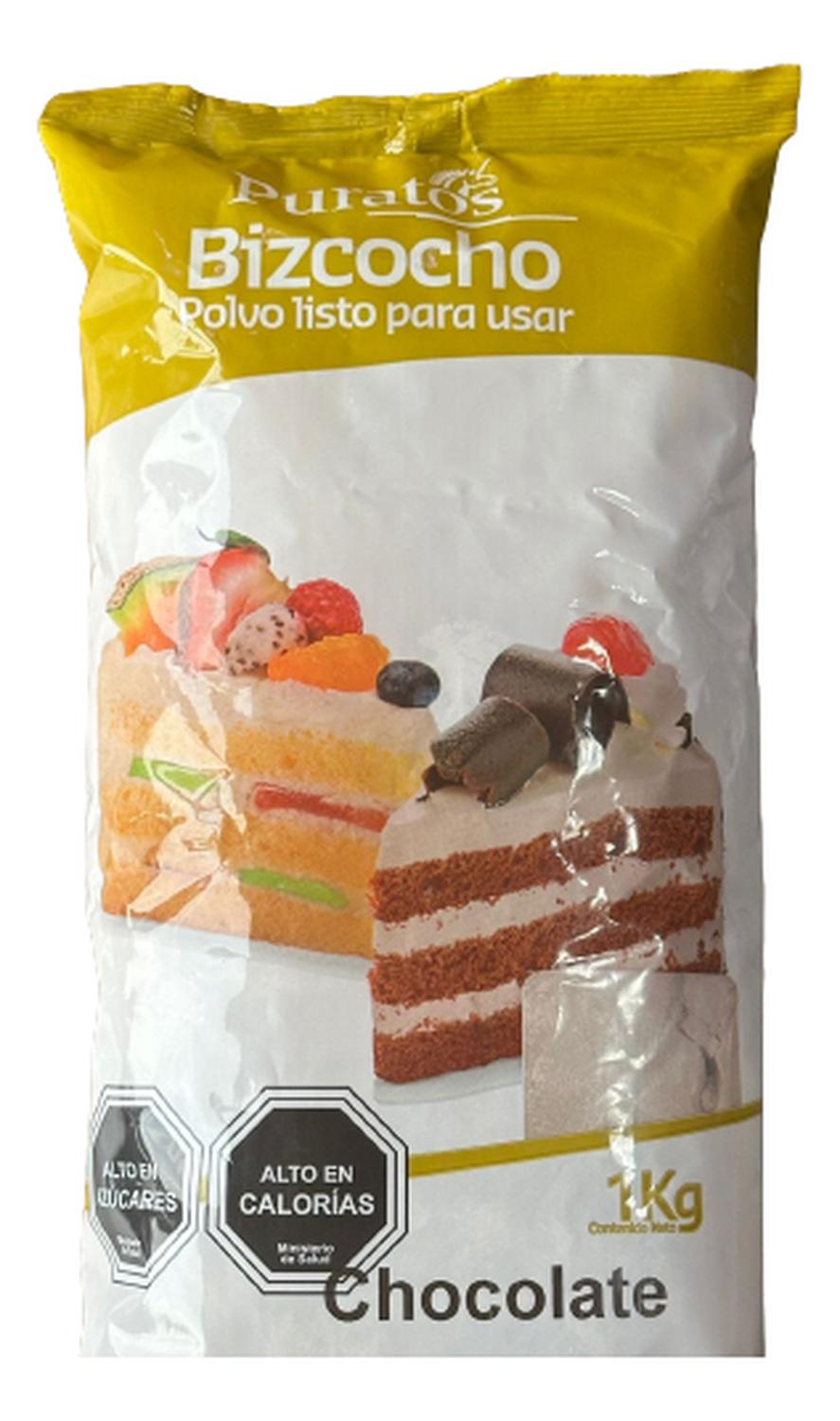 PREMEZCLA CHOCOLATE 1 KG BIZCOCHO PURATOS - 1
