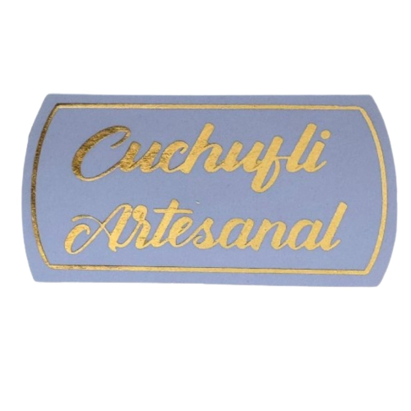 STICKER CUCHUFLI BLANCO 100UN - 1