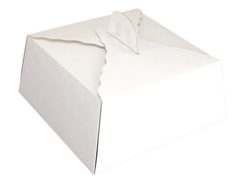 PACK 5 CAJA TORTA MEDIANA ALTA CARTULINA CUADRADA 35X15CM - 1