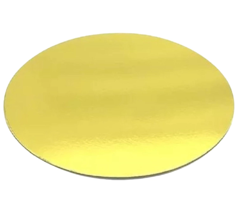 BANDEJA REDONDA CARTON DORADA 35CM X 2MM - 1