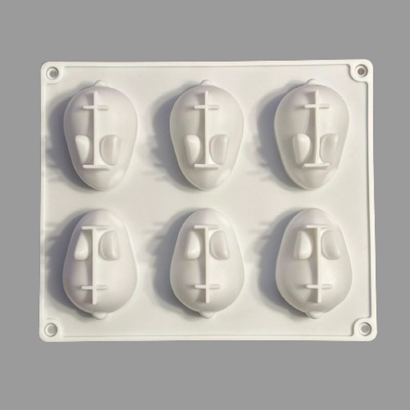 MOLDE SILICONA CONEJITOS DE PASCUA DISEÑO A - 1