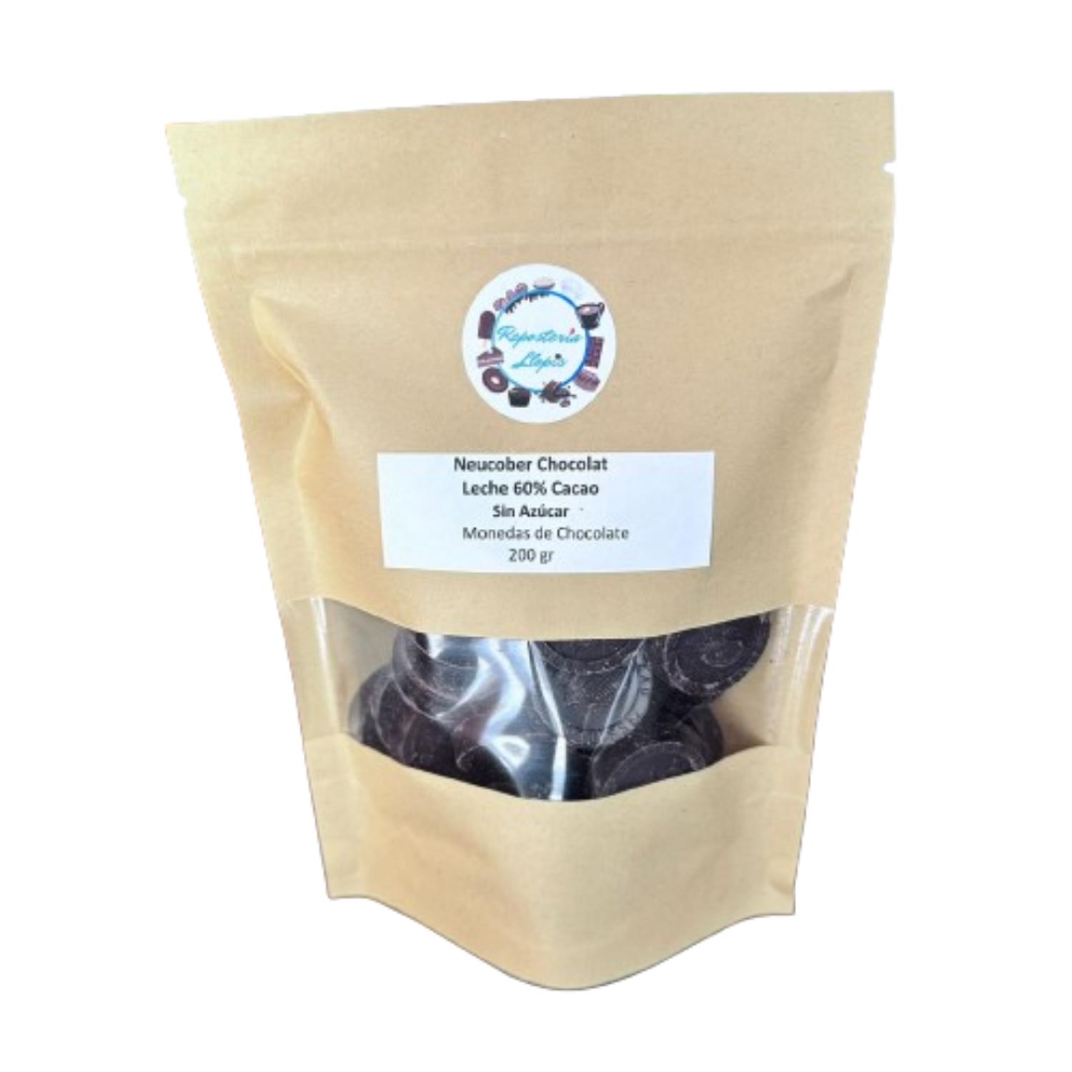 CHOCOLATES 200 GR NEUCOBER MONEDAS BITTER 0.6 SA - 2