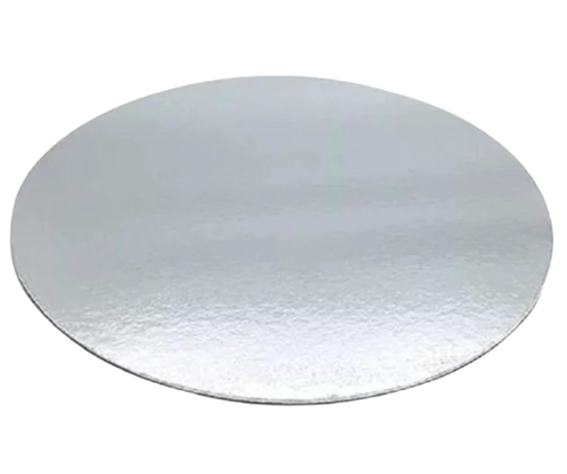 PACK 5 BANDEJA CARTON PLATEADA 35CM X 2MM - 1