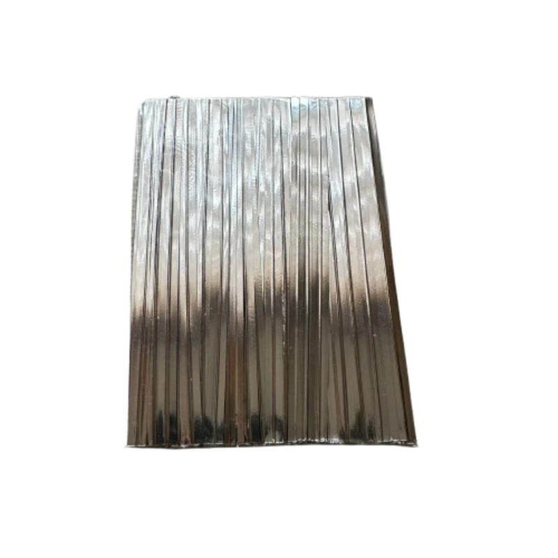 AMARRA PLATEADA 100UN 8CM - 1