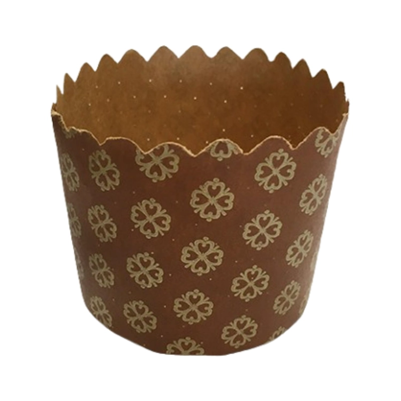 PACK 10 MOLDE PANETTONE PAPEL PARA 250G 9X7CM - 1