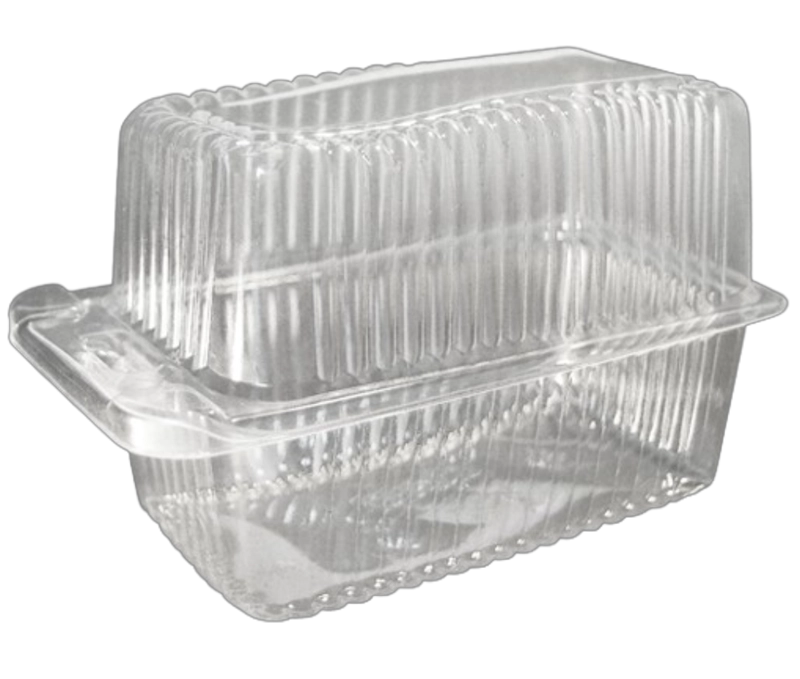 PACK 5 CAJA PLASTICA PASTEL INDIVIDUAL RECTANGULAR 14X7X12CM - 1