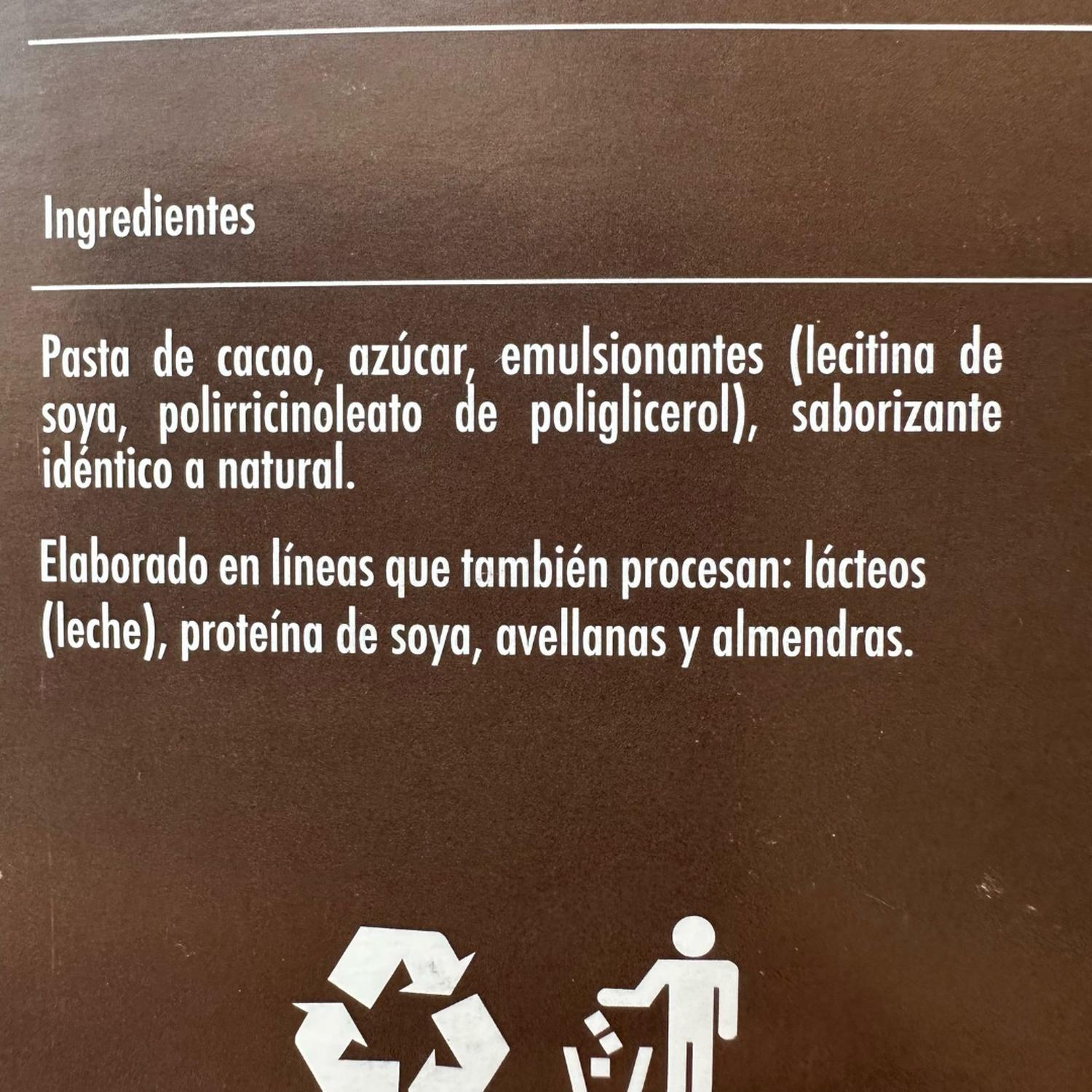 MONEDAS CHOCOLATE BITTER 72% CACAO NEUCOBER 1KG - 3