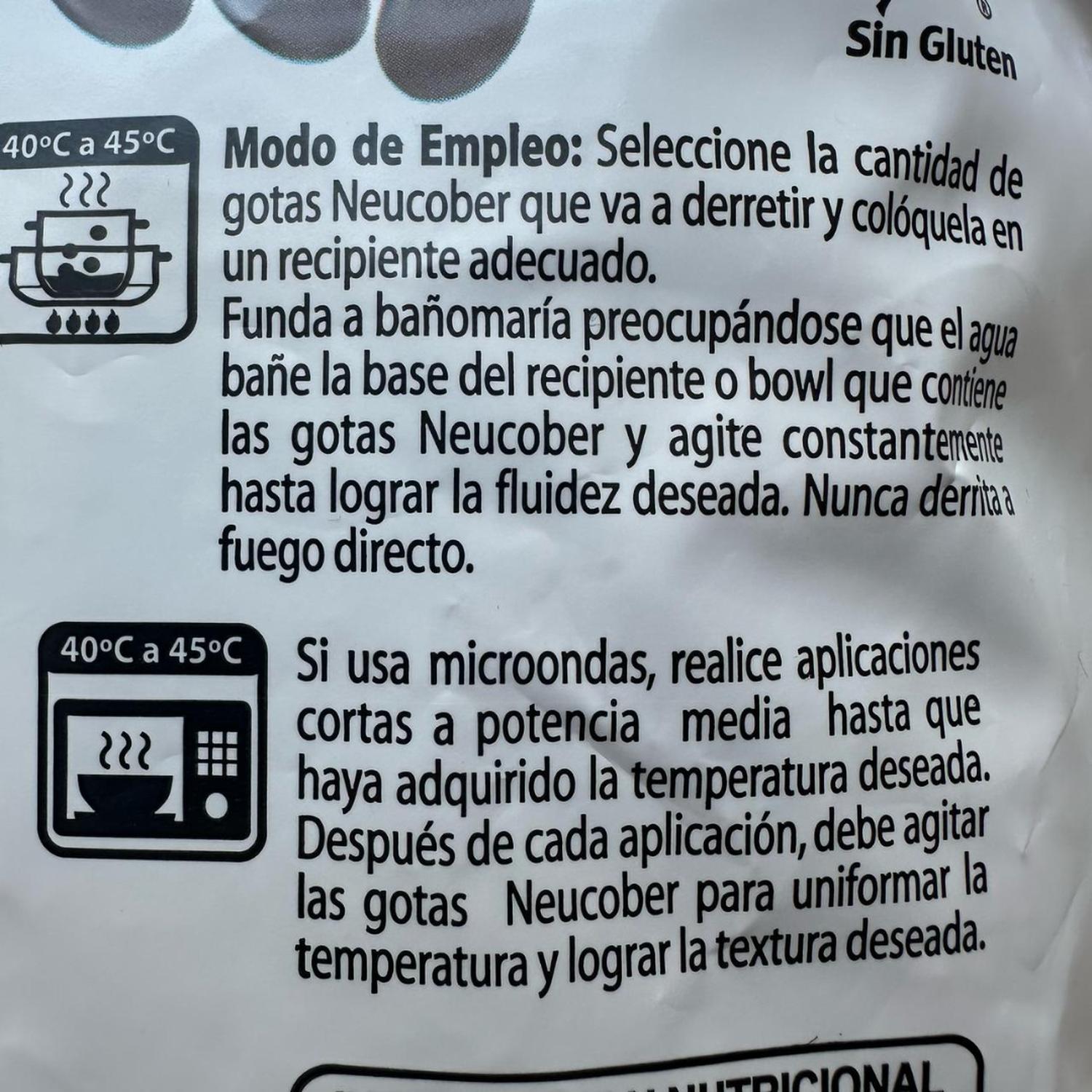 420 COBERTURA MOLDEO LECHE NEUCOBER 1KG - 4