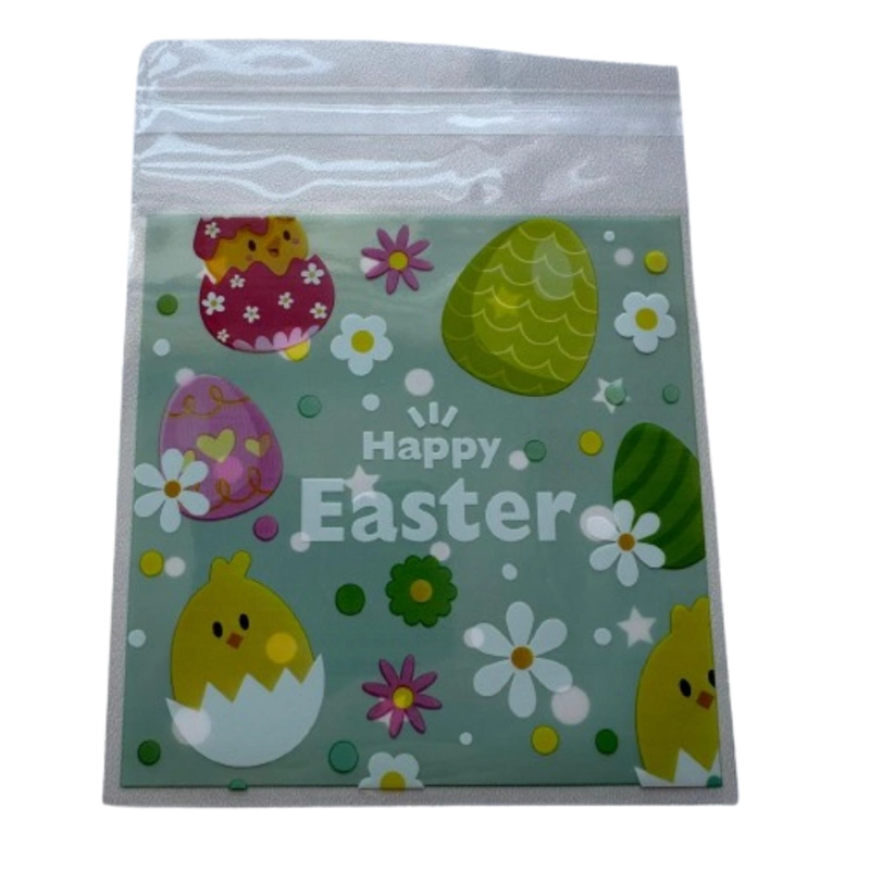 BOLSAS PASCUA B CELOFAN AUTOADHESIVAS 100UN 10X10+2CM - 3