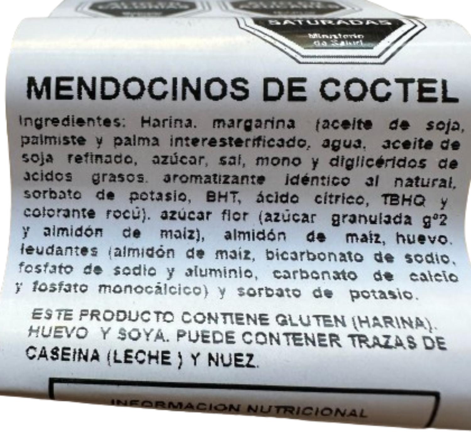 MENDOCINOS COCTAIL OBERENA 60 UNIDADES - 3