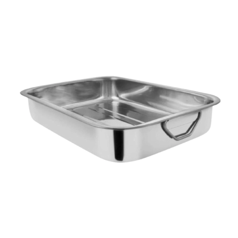 FUENTE RECTANGULAR CON AZAS ACERO INOXIDABLE CUINER 30CM - 1