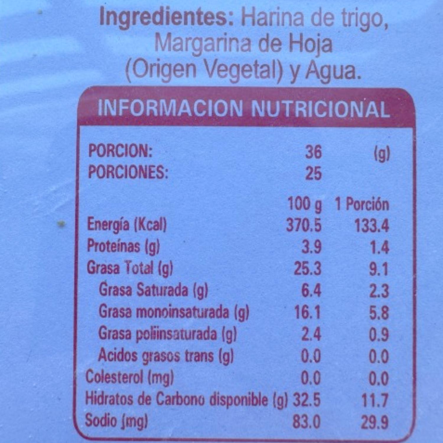 DISCOS MILHOJAS 25P 4 CAPAS VAVILU - 3