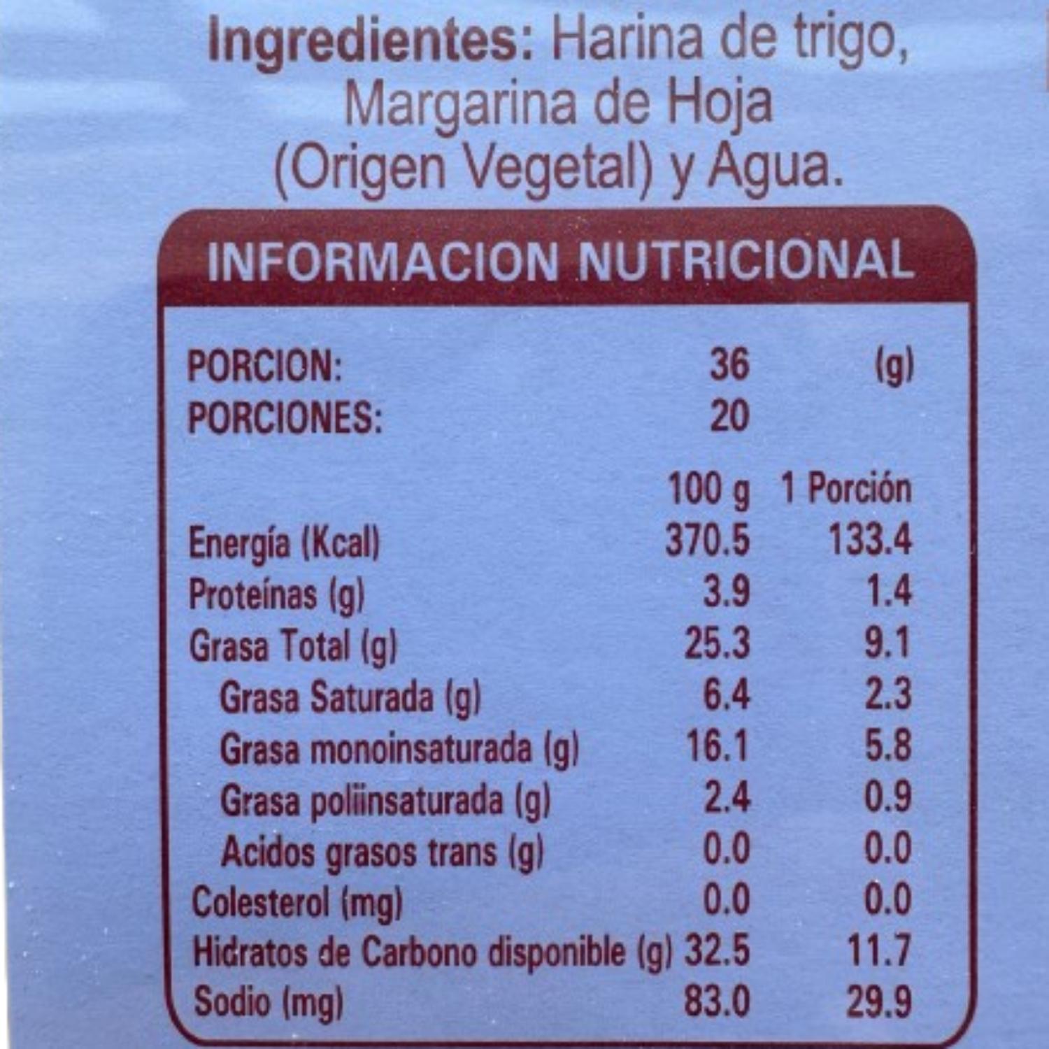 DISCOS MILHOJAS 20P 4 CAPAS VAVILU - 3