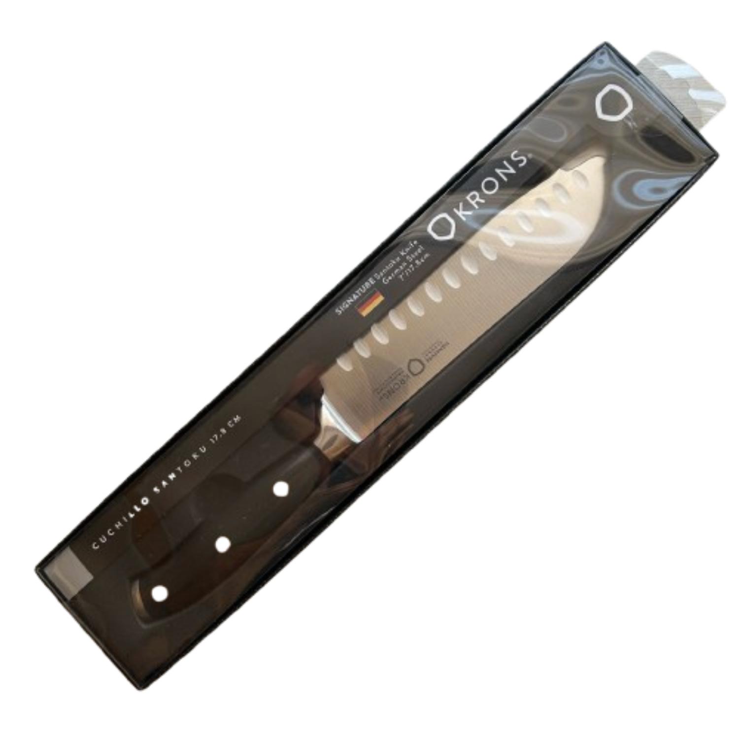 CUCHILLO SANTOKU KRONS SIGNATURE 18CM - 3