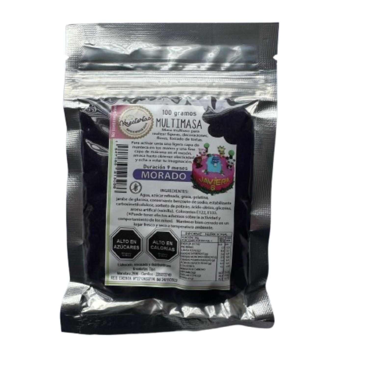 MULTIMASA FONDANT MORADA KREATORTAS 100GR - 1