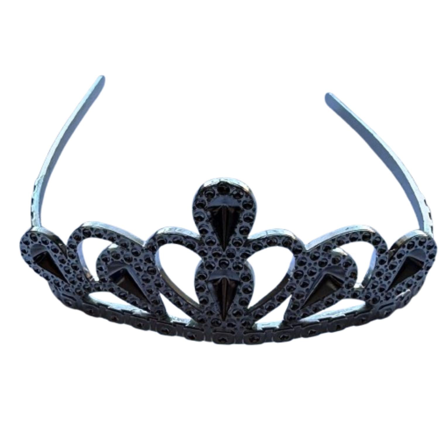 CORONA 12X5CM PLATEADA DISEÑO B - 1
