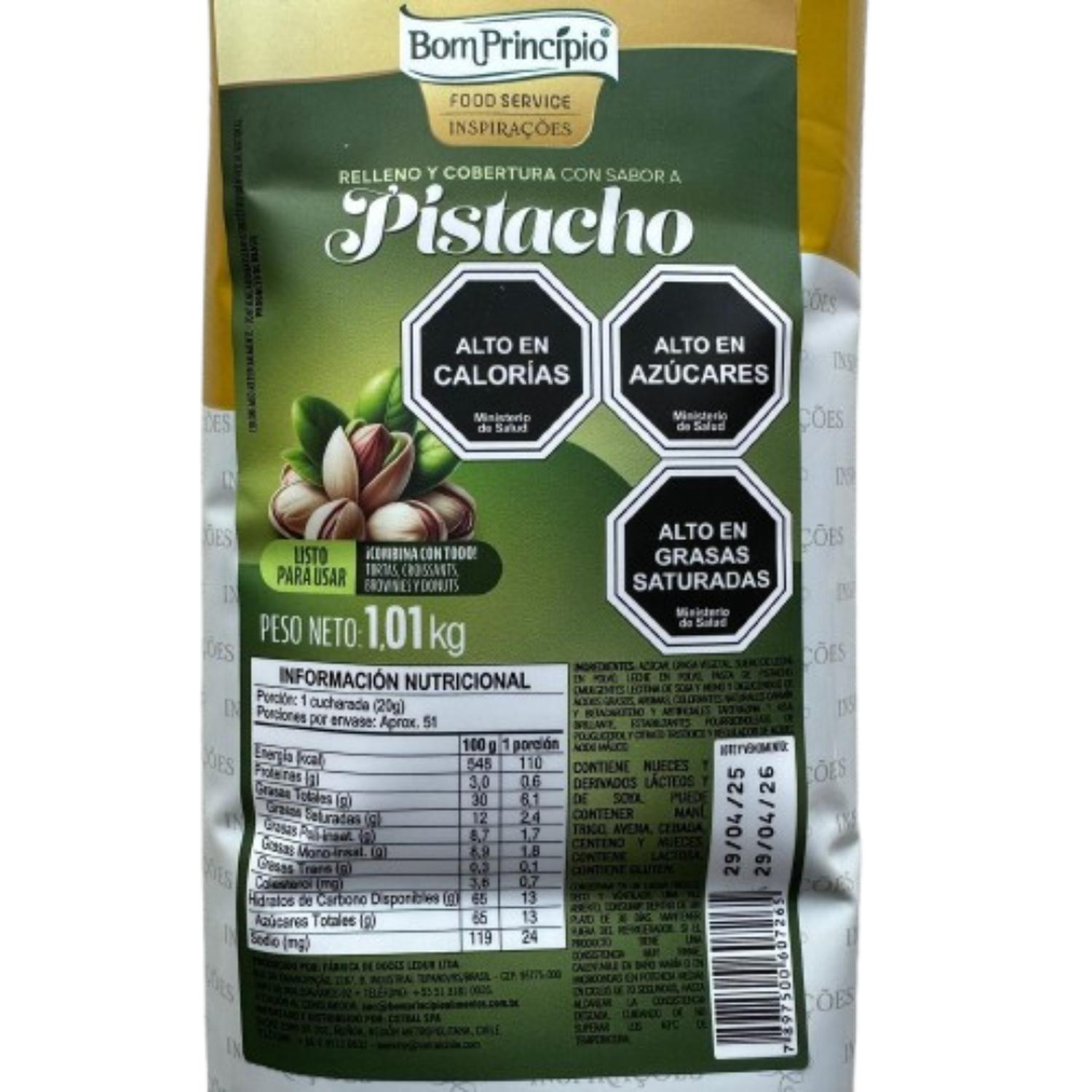 RELLENO PASTA DE PISTACHO BON PRINCIPIO 1KG - 2