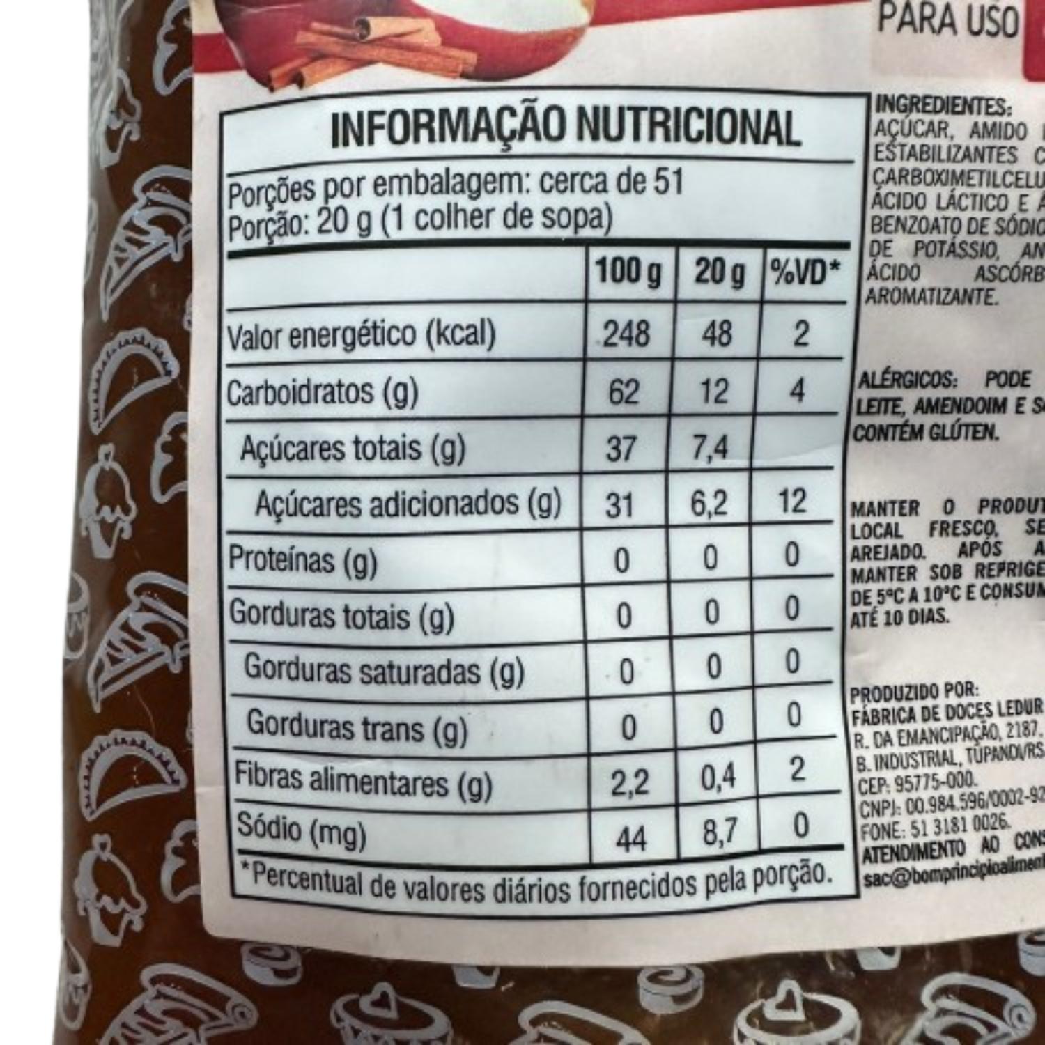 RELLENO MANZANA CANELA BON PRINCIPIO 1KG - 3