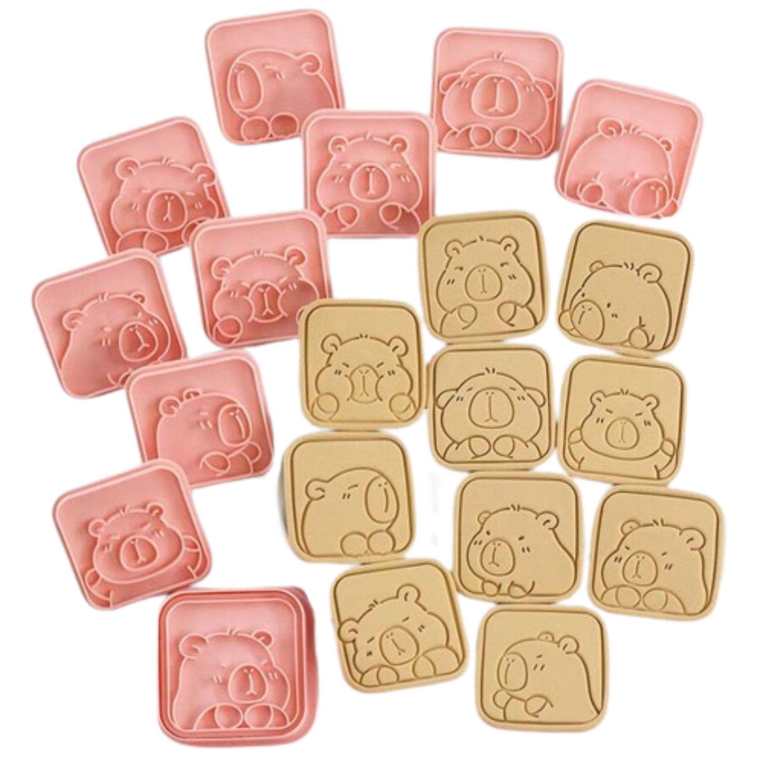 CORTADOR GALLETAS CAPIBARA 10 DISEÑOS - 1