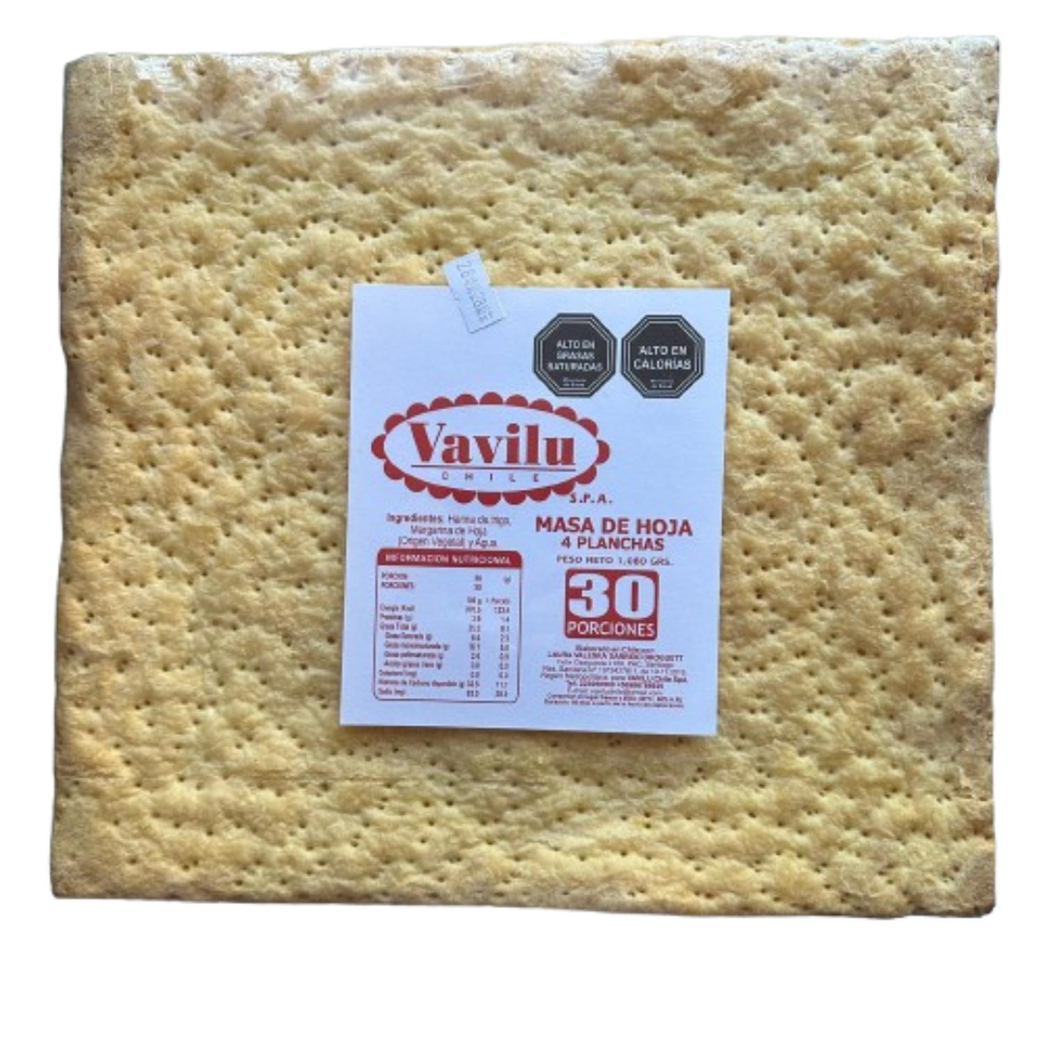 PLANCHA MILHOJAS 30P 4 CAPAS VAVILU - 1