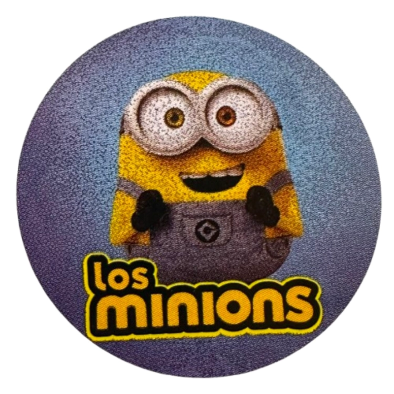 STICKER MINIONS 6 DISEÑOS 100UN 38MM - 5