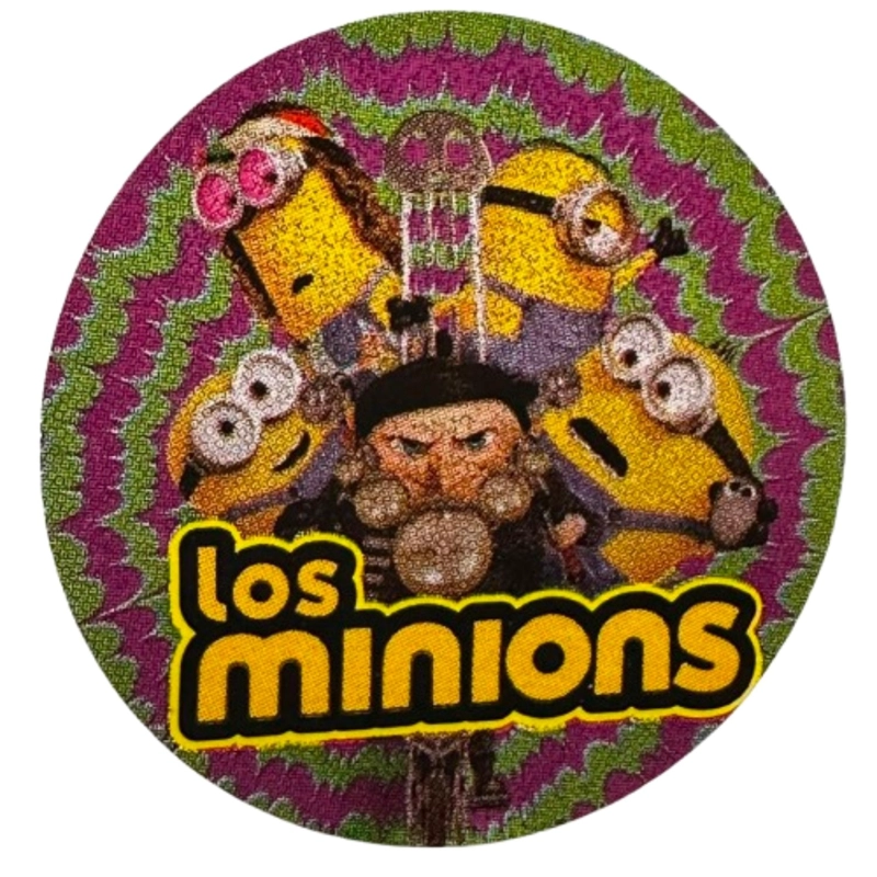 STICKER MINIONS 6 DISEÑOS 100UN 38MM - 7
