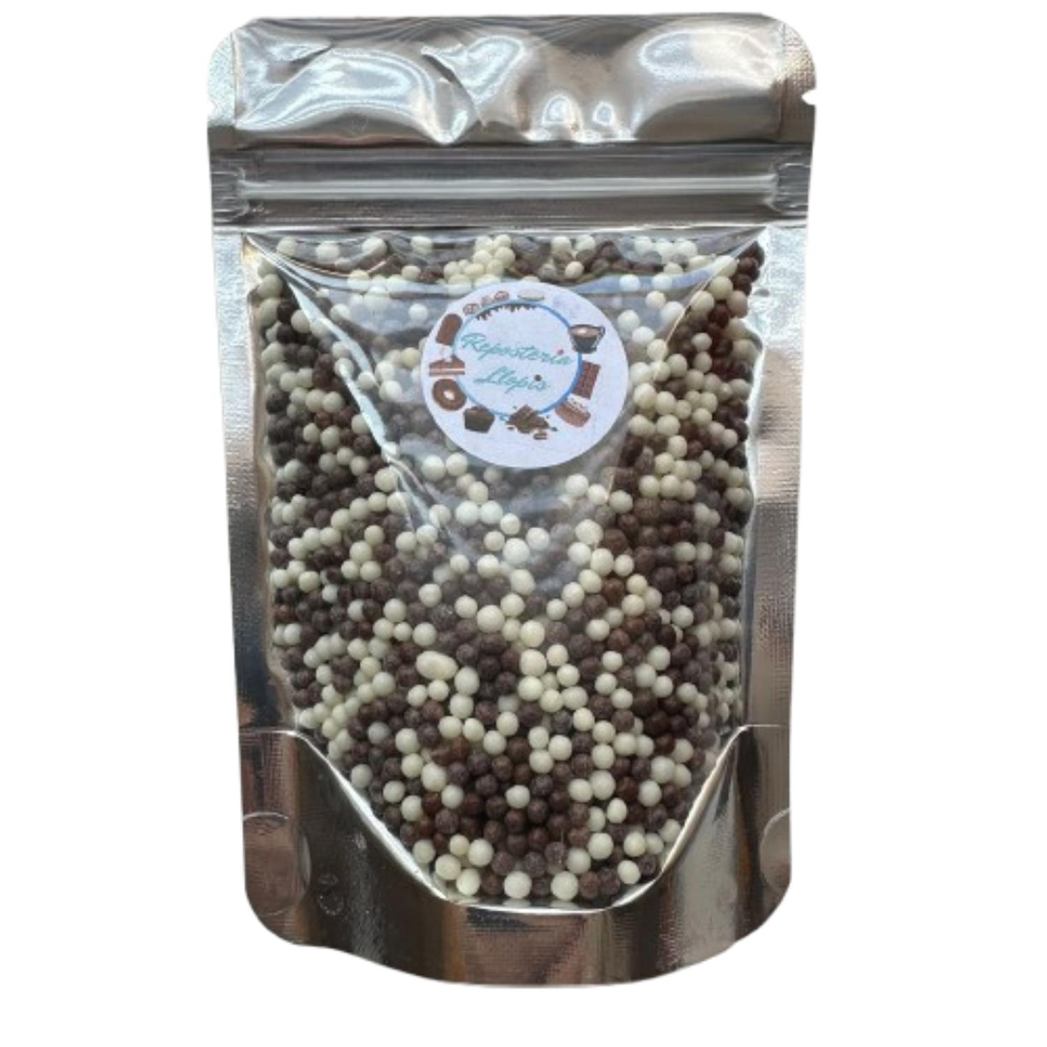 BOLITAS CEREAL MICRO B/N BAÑADOS CHOCOLATE 80GR - 1