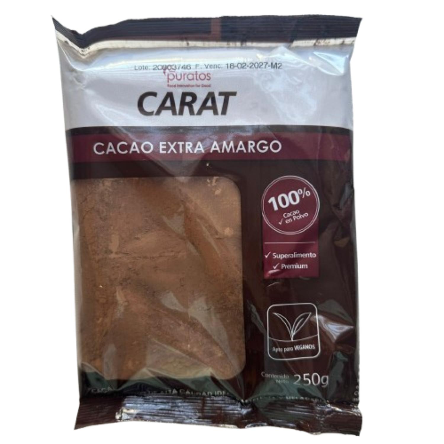 CACAO EN POLVO NATURAL PURATOS 250GR - 1
