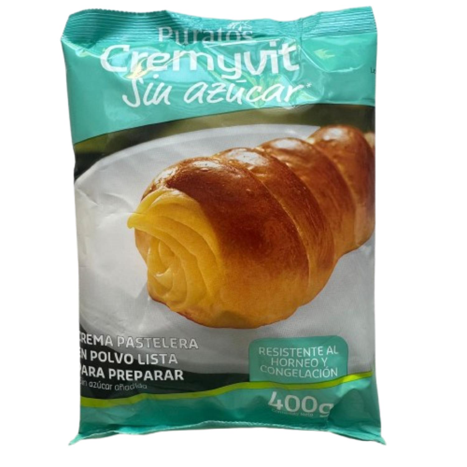 CREMA PASTELERA CREMYVIT SIN AZUCAR PURATOS 400GR - 1