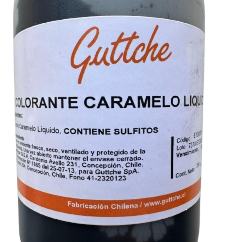 COLORANTE CARAMELO LIQUIDO GUTTCHE 250GR - 2
