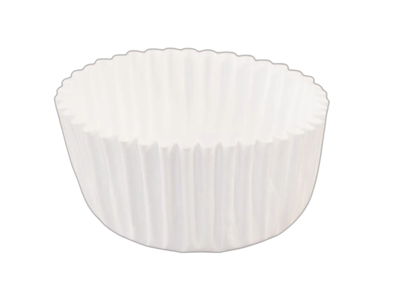 PACK 1000 CAPSULAS BLANCA PAPEL N2 CUPCAKE E110XIN52MM - 1