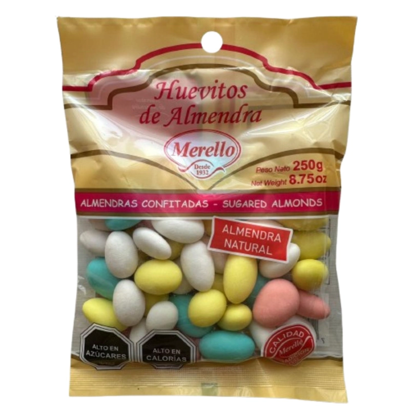 ALMENDRAS CONFITADAS MERELLO 250GR - 1